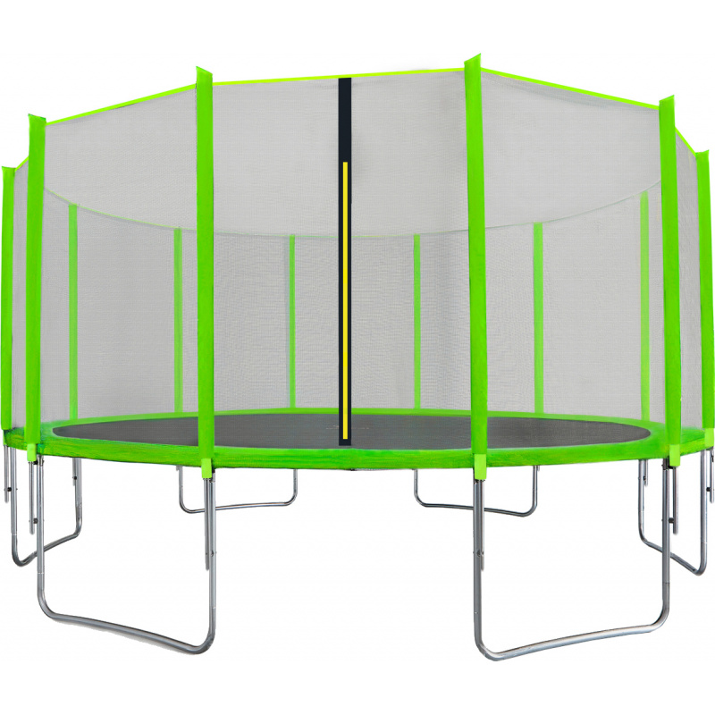 Aga SPORT TOP Trampolin 496 cm 16 ft Hellgrün + Schutznetz