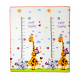Aga4Kids Kinder Spielmatte 180x200 cm MR130 Krabbelmatte, Spielmatte doppelseitig, Spielunterlage ,Spielteppich, Spielteppich für Kinder