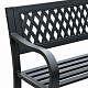 Aga Metall-Gartenbank 125x53 x77 cm