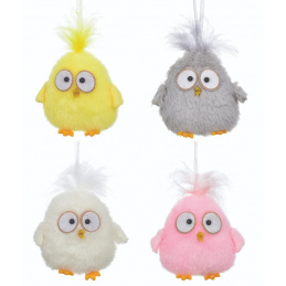 Dekoracja do powieszenia kurczak z dużymi oczami