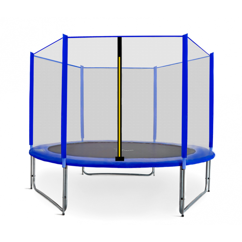 Aga SPORT PRO Trampolin 305 cm 10 ft Blau + Schutznetz 111