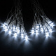 Linder Exclusiv Batteriebetriebene Lichterkette Weihnachstkette 30 LED Kaltweiß