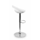 Aga Barhocker MR2039 Weiß, Barstuhl, 360° drehbar, Barhocker, Barstuhl, Bistrohocker