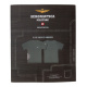Aeronautica Militare T-shirt ROUND-NECK 3er-Pack X1395 Grau