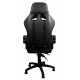 Aga Spielstuhl, Bürostuhl,Drehbarer Spielstuhl, Gamingstuhl, Racing Schreibtischstuhl, Chefsessel MR2080 Schwarz