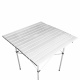 Aga Campingtisch DS7111 Aluminium 70x70 cm – Klapptisch leicht & faltbar mit Tragetasche – wetterfest & stabil – Outdoor Tisch für Camping, Garten & Picknick
