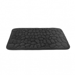 Aga Badematte 40x60 cm Schwarz