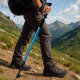 Aga Trekkingstöcke AntiShock Blau