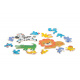 Aga Puzzle in einer Dose Safari-Tiere 25 Puzzles