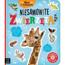Aksjomat Album z naklejkami. Niesamowite zwierzęta KS0733 uniwersalny