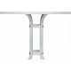 Linder Exclusiv Gartentisch BISTRO MC330850WB 70x60 cm