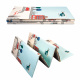 Aga4Kids Kinder Spielmatte 200x180 cm MR132 Krabbelmatte, Spielmatte doppelseitig, Spielunterlage ,Spielteppich, Spielteppich für Kinder