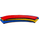 Aga Trampolin Randabdeckung 496 cm 16 ft Tricolour, Randschutz, Trampolinzubehör, Federabdeckung für Trampolin