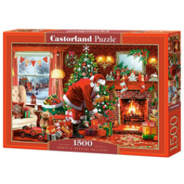 Puzzle 1500-elementów Santa's Special Delivery C-152100-2 uniwersalny