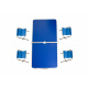 Aga Camping Klappset Blau