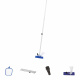 Bestway Pool Reinigungsset - Poolpflege Basis-Set - Schwimmbadpflege-Set - Teleskopstange 203 cm - Poolsauger & Kescher - 58013