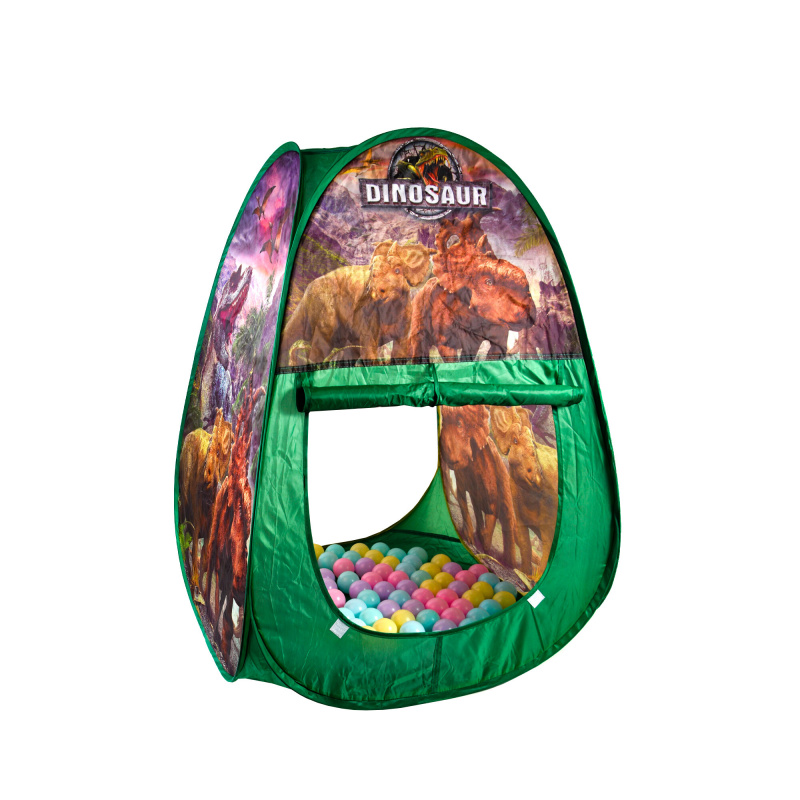 Aga4Kids Kinder Spielzelt mit Bällen Dinosaurier