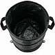 Aga Gartensack für Laub und Gartenabfälle 100 l Schwarz