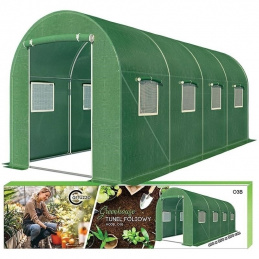 O3B SZKLARNIA OGRODOWA TUNEL FOLI 4x2,5M