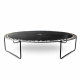Aga SPORT EXCLUSIVE Trampolin 366 cm 12 ft Grau + Sicherheitsnetz + Leiter