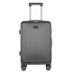 Aga Travel Handgepäck, Reisekoffer MR4671 Dunkelgrau, Hartschale, TSA, 4 Rollen, Teleskopgriff