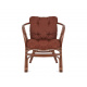Aga Rattan-Garnitur BAHAMA Choco Brown