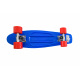 Spartan Pennyboard Blau, 60kg Belastbar, Pennyboard, Longboard, Skateboard