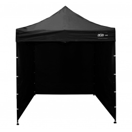 Aga Pavillon, Pop-up-Pavillon, Partyzelte, Faltpavillon  2x2m Schwarz