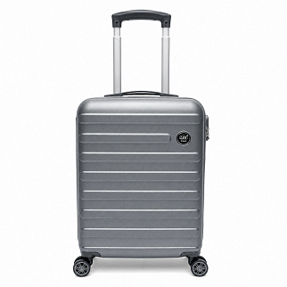 Linder Exclusiv Reisekoffer 40x20x55 cm Grau
