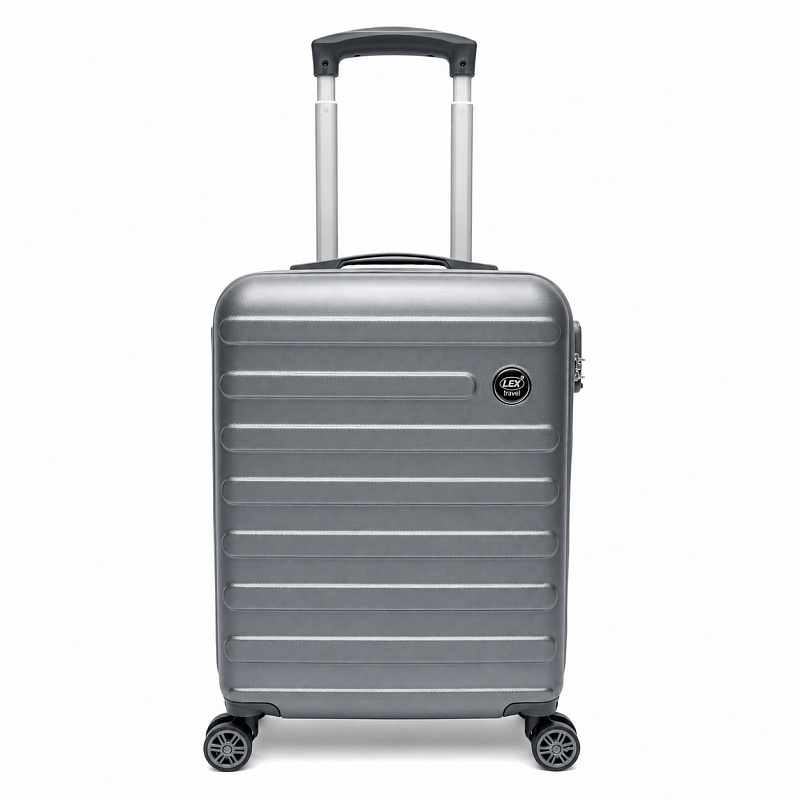 Linder Exclusiv Reisekoffer 40x20x55 cm Grau