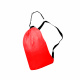Aga Aufblasbarer Lazy Bag 230x70 cm Schwarz/Rot