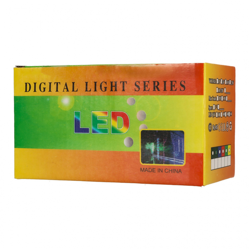 Aga Solar-Lichterkette 20 m 200 LED Warmweiß