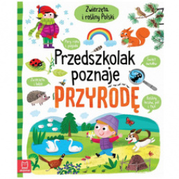 Aksjomat Przedszkolak poznaje przyrodę. Zwierzęta i rośliny 5+ KS1132 uniwersalny