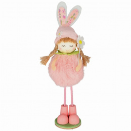 Materiałowa dziewczynka 18 cm wielkanocna