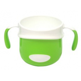 Kubek Treningowy z Uchwytami 240 ml 4m+ POUPY uniwersalny