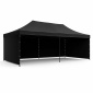 Aga Pavillon, Pop-up-Pavillon, Partyzelte, Faltpavillon  3x6m Schwarz
