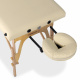 Habys Holz-Massageliege Beige