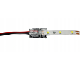 Stecker für LED-Streifen (Kabel - Streifen) 8mm 2pin FIX