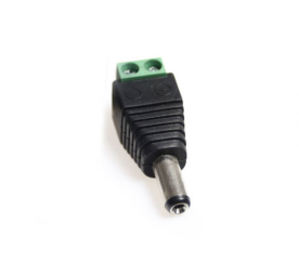 Stromanschluss für LED-Streifen 2,1mm, Stecker