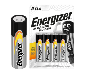 Satz mit 4x ENERGIZER AA LR06-Batterien