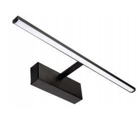 LED-Wandleuchte für Badezimmer - 40 cm - 9W Schwarz