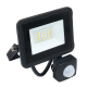 LED-Strahler IVO mit PIR-Sensor LED-Scheiwerfer für Innen und Aussen Wasserdicht  - 20W - IP65 - 1700Lm - kaltweiß - 6000K
