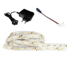 LED-Streifen - SMD 2835 - 1m - 60LED/m - 4,8W/m - IP20 - kaltweiß