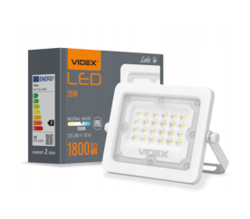 LED-Strahler LED-Scheiwerfer für Aussen Wasserdicht 20W - 1800 lm - IP65 - Weiß