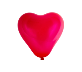 Aga4Kids Latexballon Herz,Luftballons,Hochzeit Deko 25 cm Rot 10 Stück Deko für Event