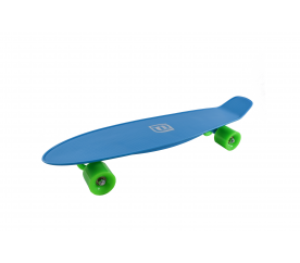 Darpeje Pennyboard Funbee Blau, 100kg Belastbar, Pennyboard, Longboard, Skateboard