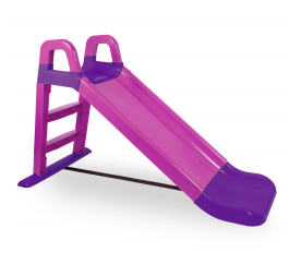 Doloni Kinderrutsche, Gartenrutsche 140 cm Rosa-violett