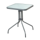 Aga Gartentisch mit galsplatte für 2-4 Personen  MR4351LGY 60x60x70 cm