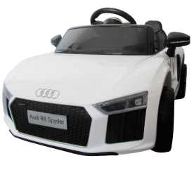 R-Sport Elektroauto für Kinder AUDI R8 Weiß