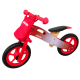 R-Sport R10 Rote Wippe aus Holz,Kinderlaufrad aus Holz